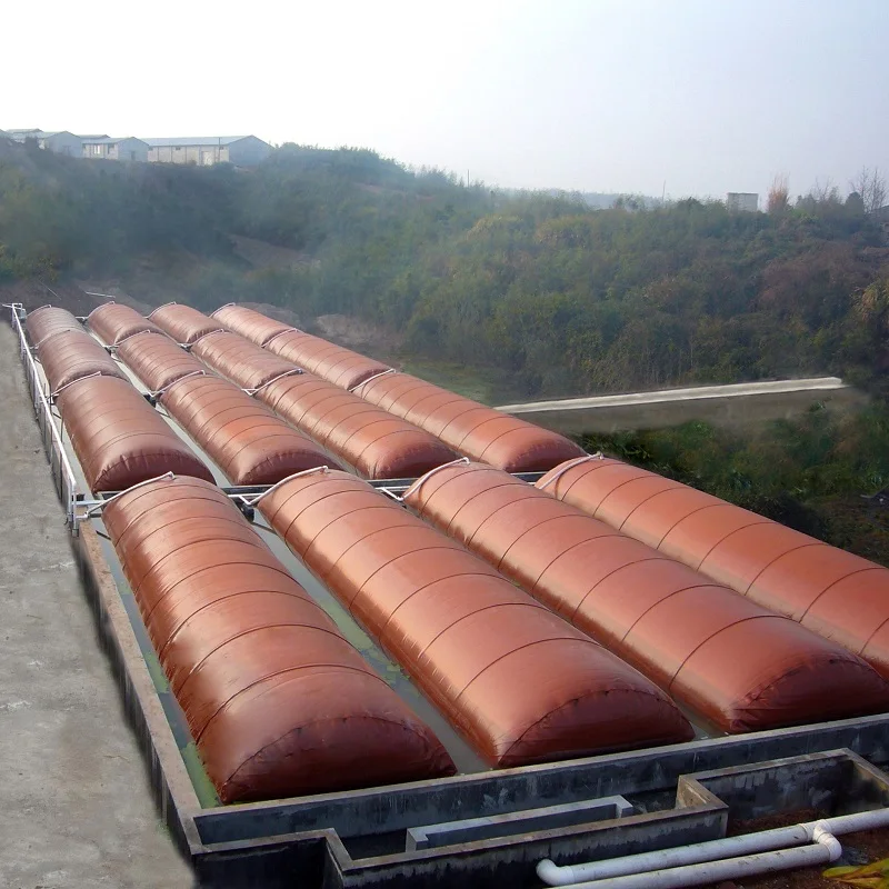ПВХ мягкий биогазовый репитер флотационный резервуар держатель