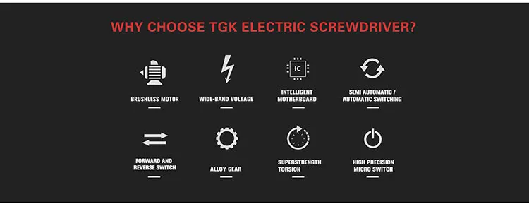 PH407 Comfortable Computer Production Line Torque Adapter Industrial Electric Screw Driver with extra EU or UK adapter 220V
