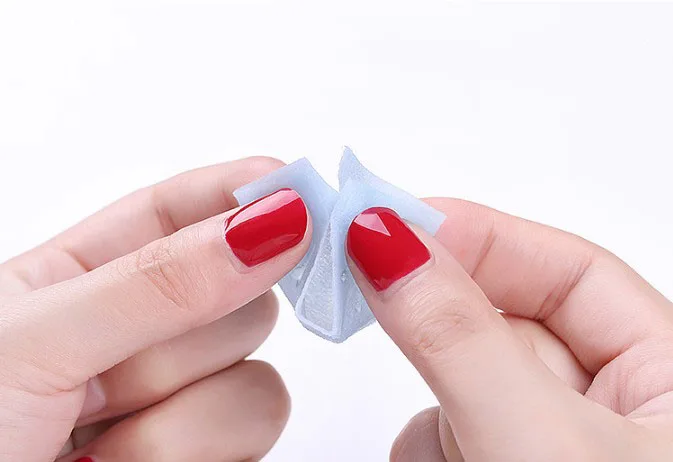 Manicure Napkins Soak Off Gel Nail Cotton  Towel Soft And Not Drop Wool Nail Art Polish Remover Pads
