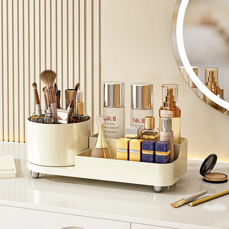 Box Case Skin Care Storage With Drawer - Buy Cosmetic Storage Box Makeup Organizer With Drawer