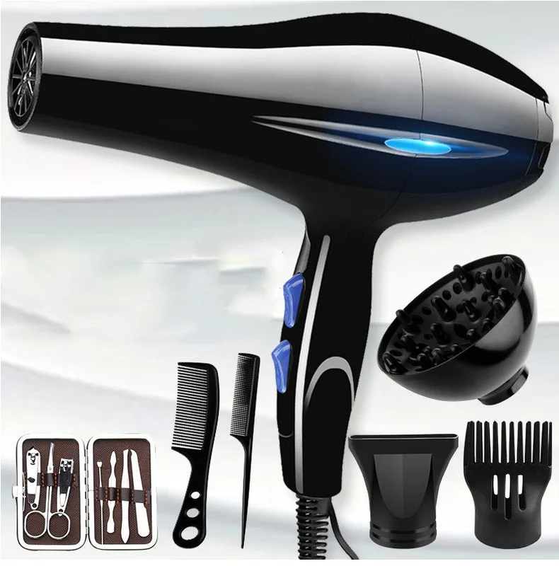 High Efficiency Powerful Salon AC Motor Hair dryer blowdryer Household hotel Hair Dryer Manufacturer customized