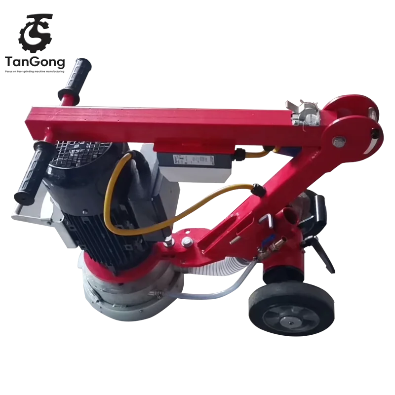 220V Floor Grinder for Fast Grinding Concrete 3 Discs Stone Renewing Concrete Floor Grinder Concrete Polisher 250mm