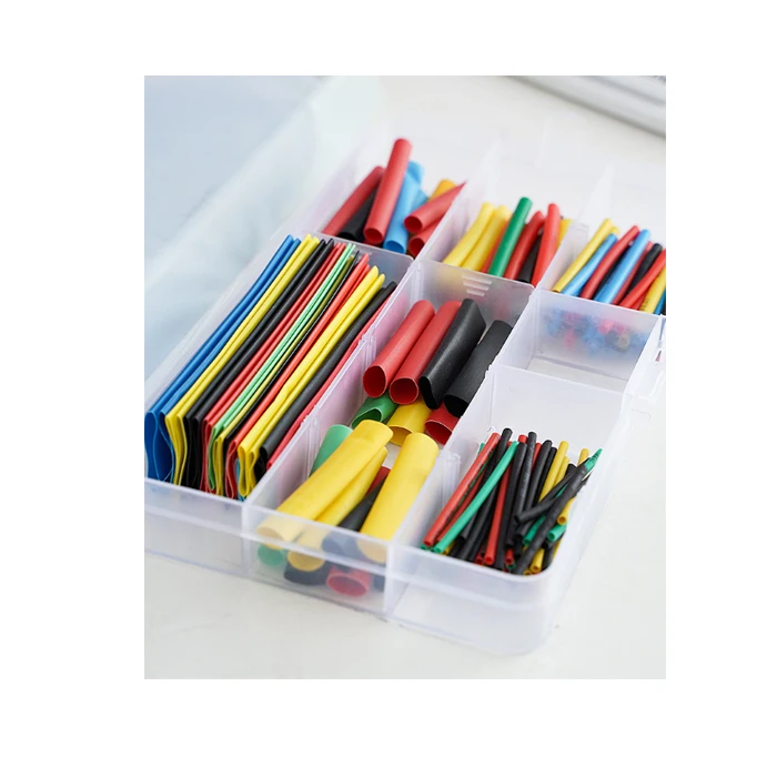 Insulation sleeve protective non-slip flame retardant general purpose 275pcs/set Heat Shrink Tube Kit