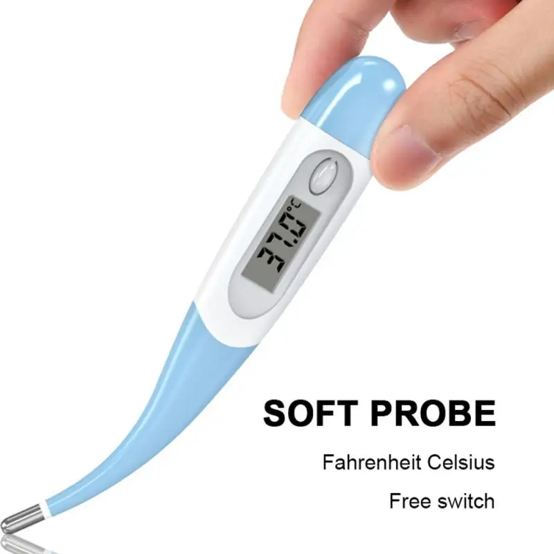 Flexible Electronic Clinical Oral Digital Thermometer with Factory Low Price