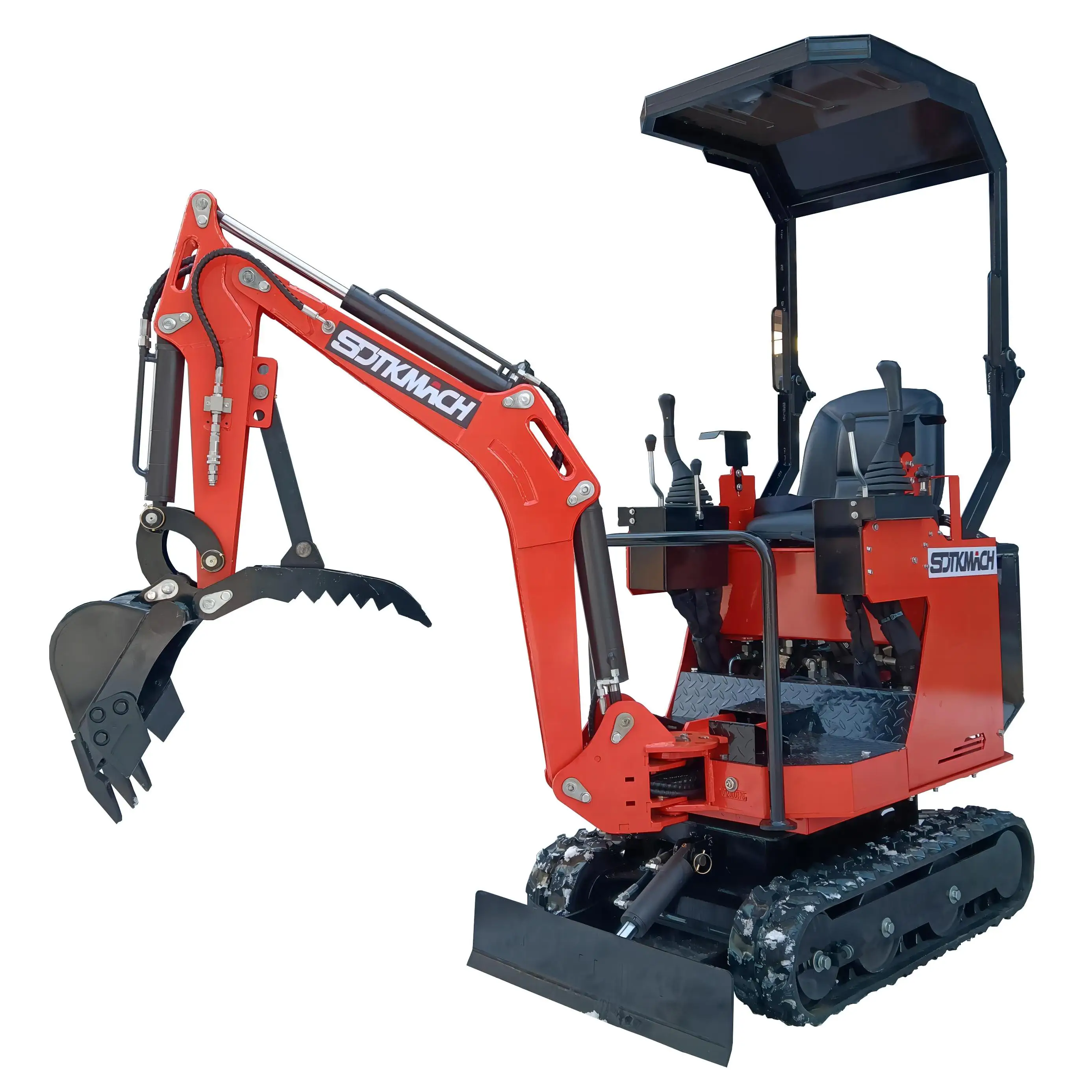 Earth moving machinery 1.2ton micro mini excavator with free bucket for sale