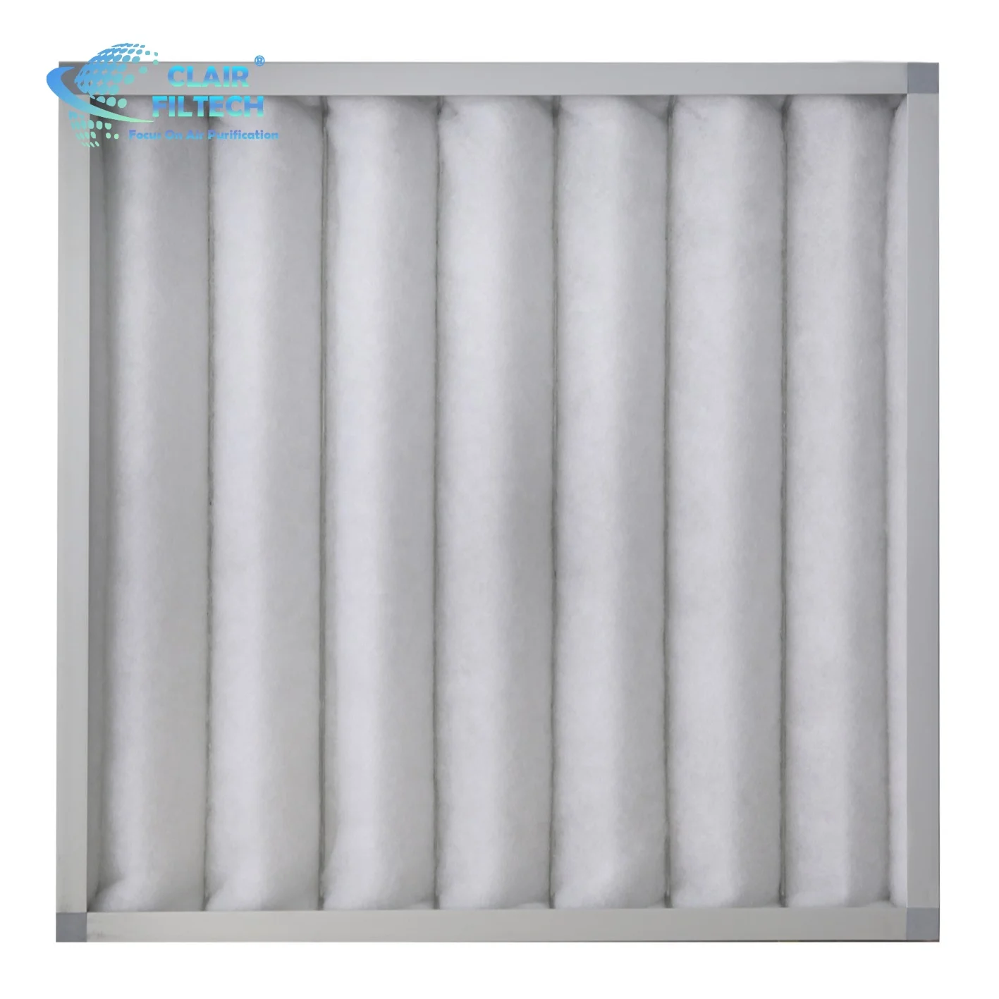 China Factory Wholesale Price OEM Low Resistance Clean Room Central Air-conditioning Washable Plank Air Filter