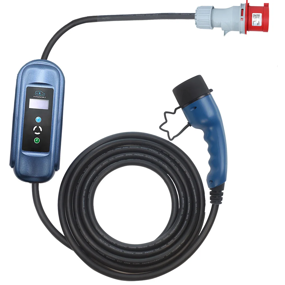 
2020 New Product Timer Preset Delay Start 8A 10A 13A 16A Three Phase Ev Charger 16A 