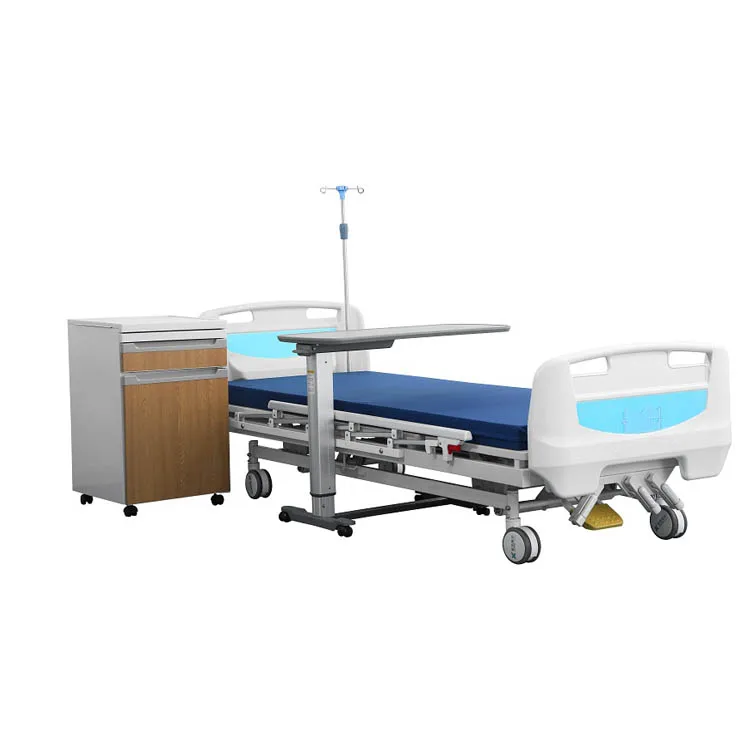 Hospital Furniture Medical Orthopaedics Traction Frame Bed For Patients 3 Function Manual Medical Bed