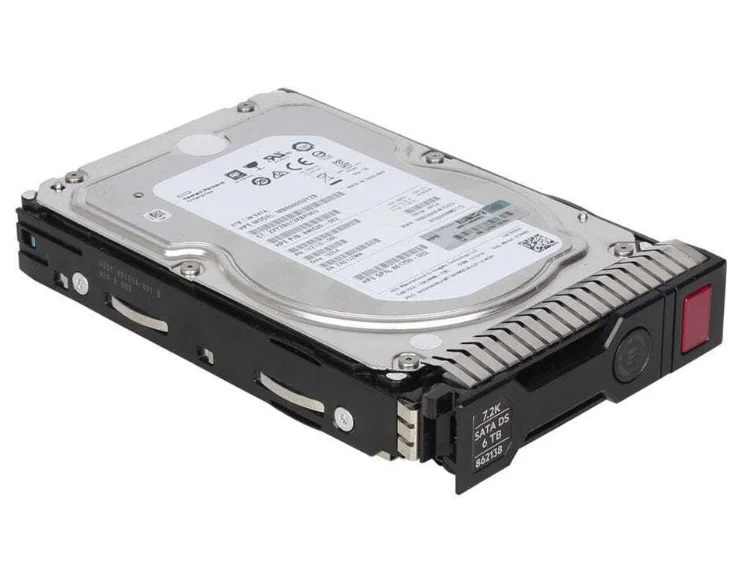 861750-B21 For 6TB 7.2K SATA 6G 3.5inch DS Hard Drive HDD