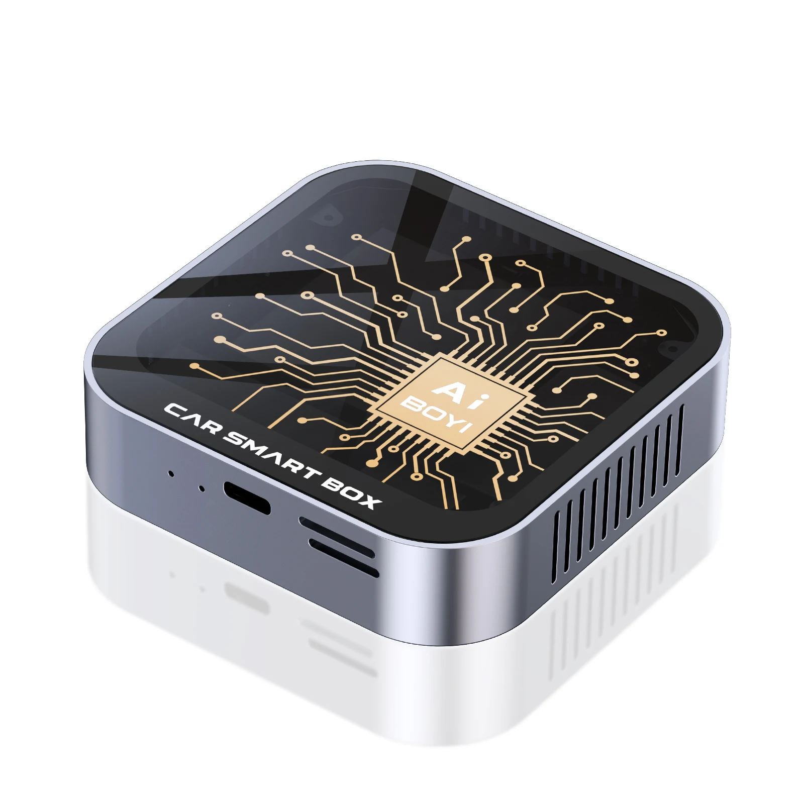 BOYI Car Play Dongle  Qualcomm 4+64GB 2 in 1 wireless carplay With Sim TF card Slot AI BOX With Netflix and YouTube