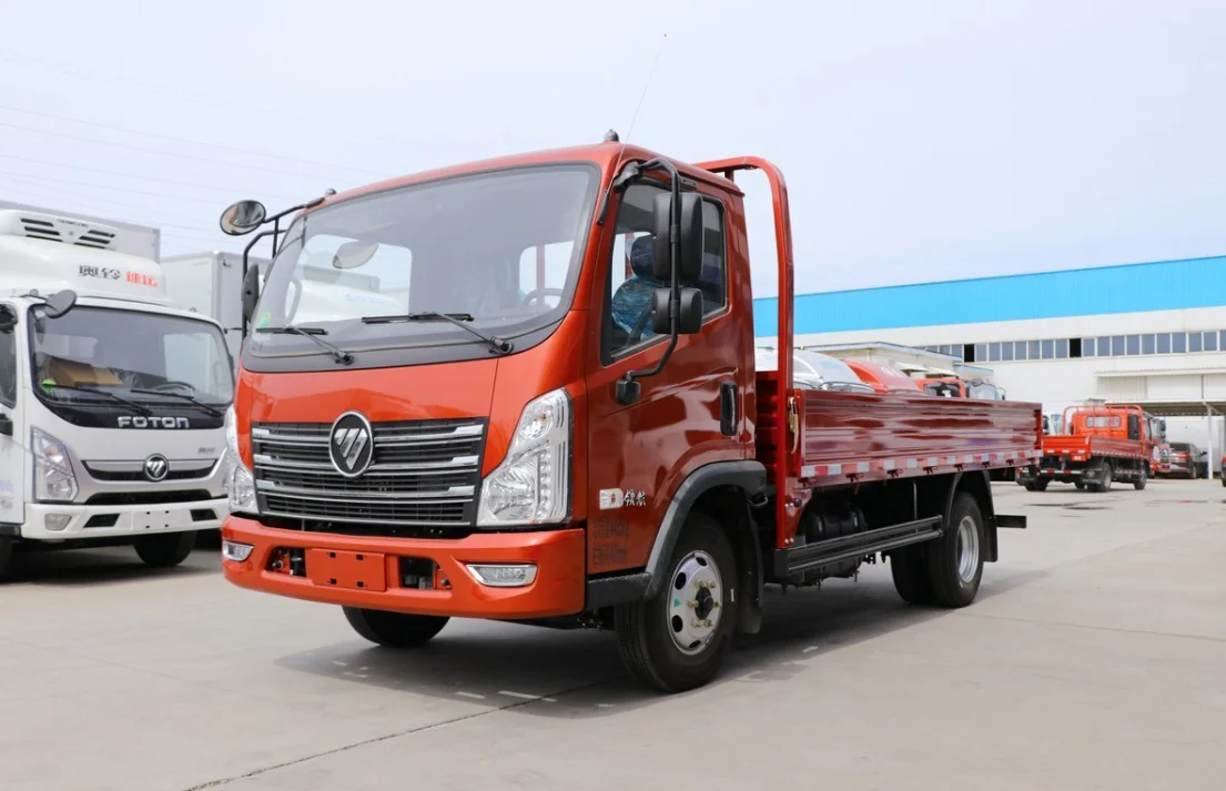 Brand New Light Duty 5 Tons Load Capacity Cargo Trucks For Sale