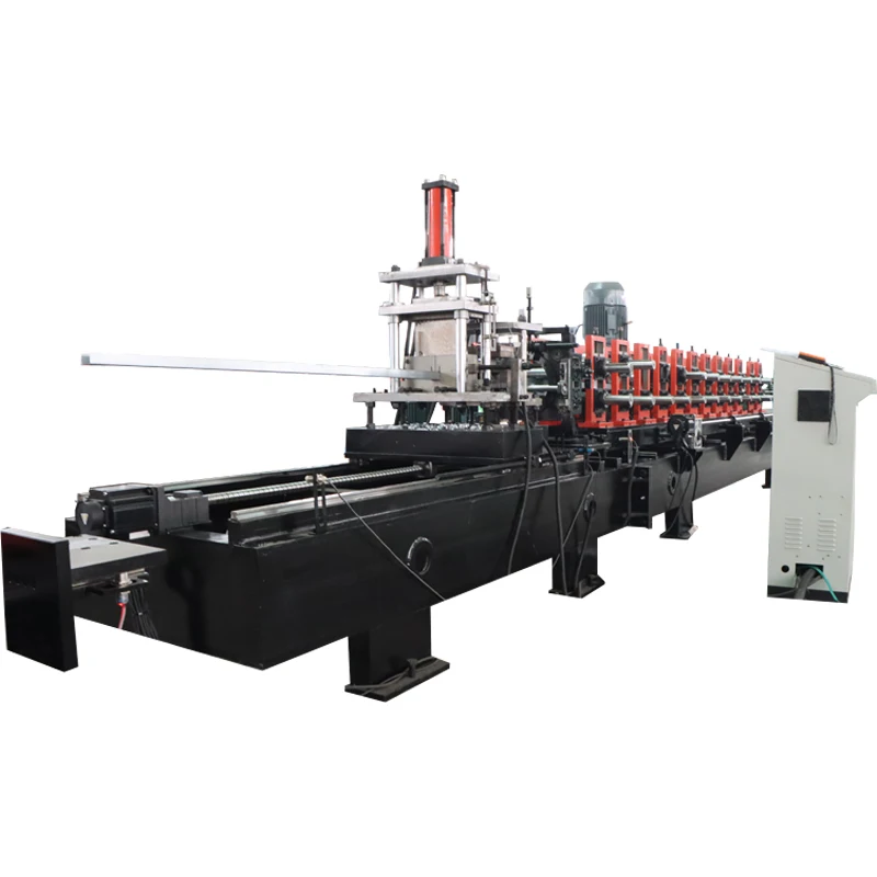 Light Gauge C U Steel Framing Cold Roll Forming Machine Stud Track U Channel Steel Roll Forming Machine