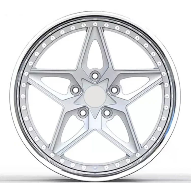 Custom 22 inch 5 holes alloy forged passenger car wheels rims