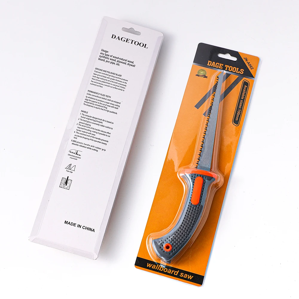 6inches Wallboard Cutter with PP Plastic Handle for Drywall Plasterboard Cutting Jab Saw Decoration Saw