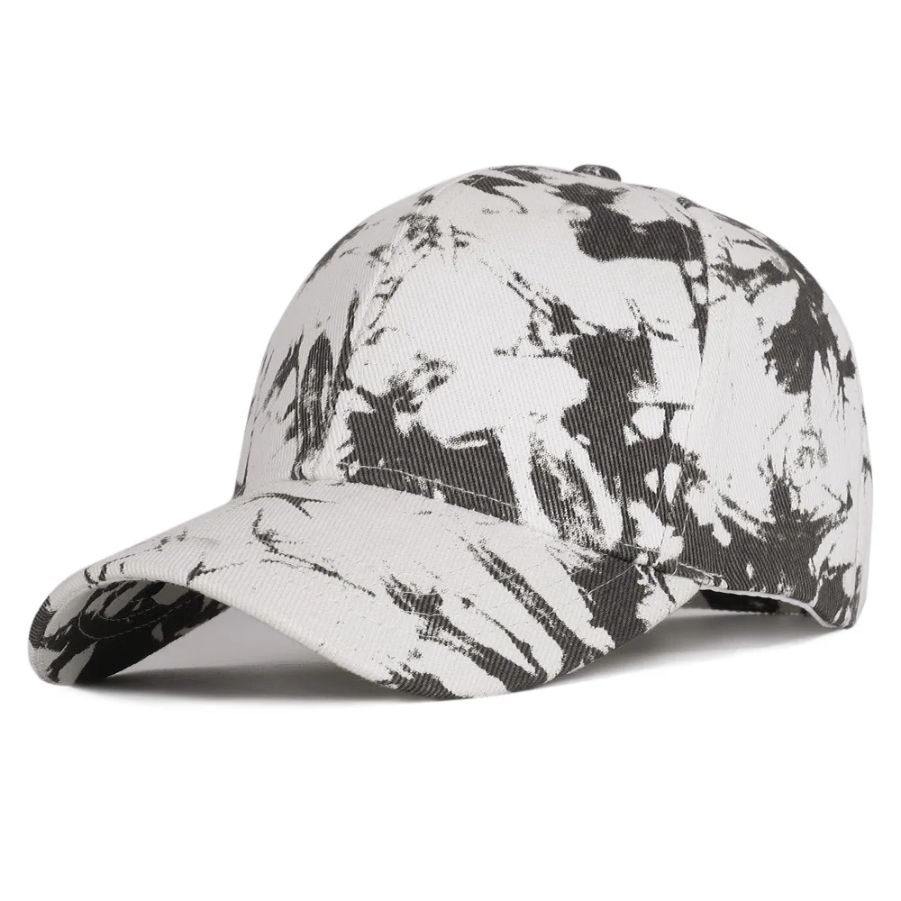 wholesale baseball cap cotton 6 panel tie-dye hats