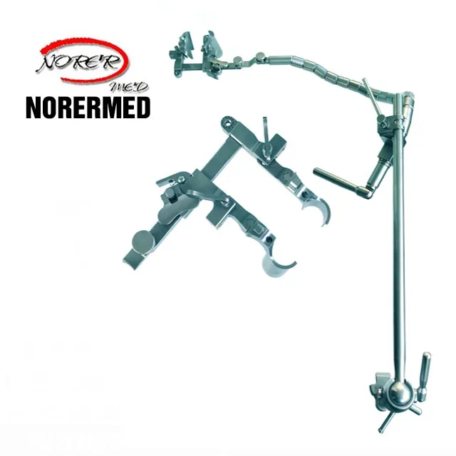 Medical Orthopedic  MIS retractor - Articulating Arm -Snake Arm and Table Clamp for MIS surgery
