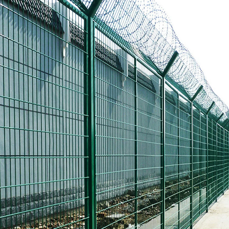 Anti Climb Security Welded Fence 358 Security Welded Mesh Fencing High Security Anti-Climb Fencing