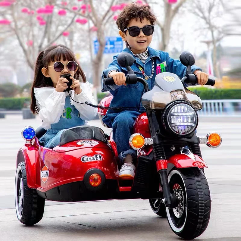 factory price 12v ride on battery  bike  kids electric motorbike 3 wheels kids motor bicycle for kid electric