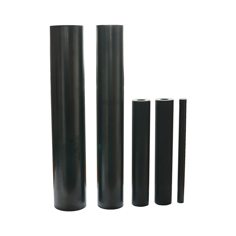 Sale 1.75-1.85g/cm3 density deaeration thermal conductivity high pure graphite tube for furnace