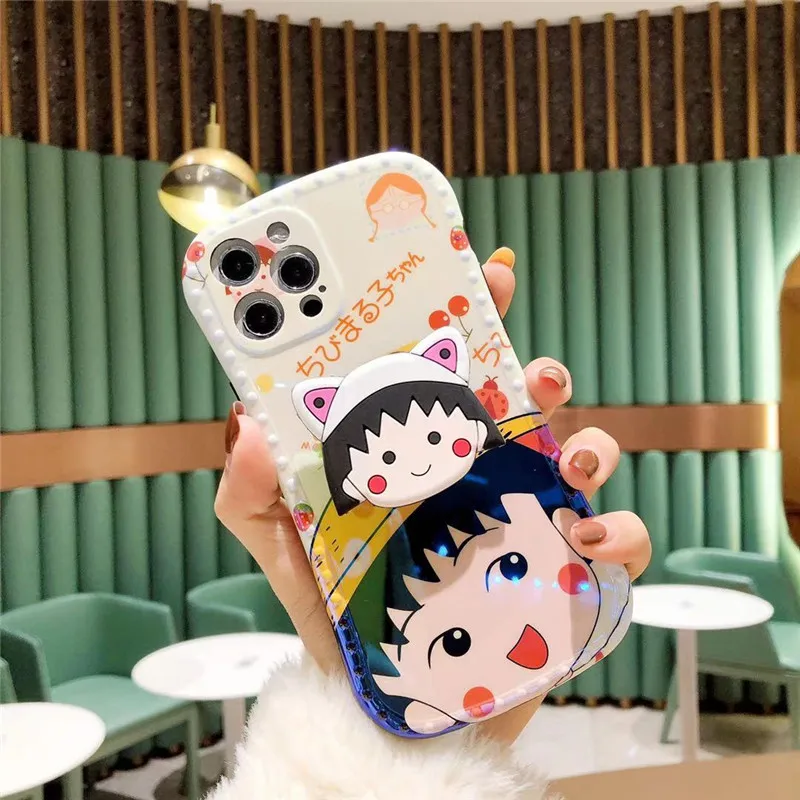 
Japan Lovely Sweet Cute Carton Style 3D Phone Case Protective Cover for Iphone X XS XR 11 12 MAX PRO 