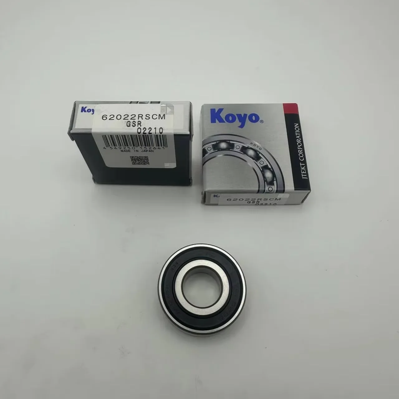 Long life cheaper price 62022RSCM 6202 Bearing Original Japan Koyo Bearing Steel cage Deep Groove Ball Bearings for Motor