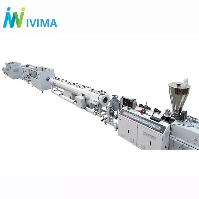 PVC pipe machinery / Three Layers PVC Pipe  Making Machine / PVC Foam Core Pipe Extrusion line