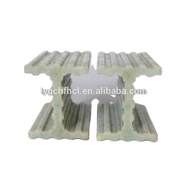 Factory Price Flexible High Strength Light Weight Anti-aging Fiberglass I Beam for Construction