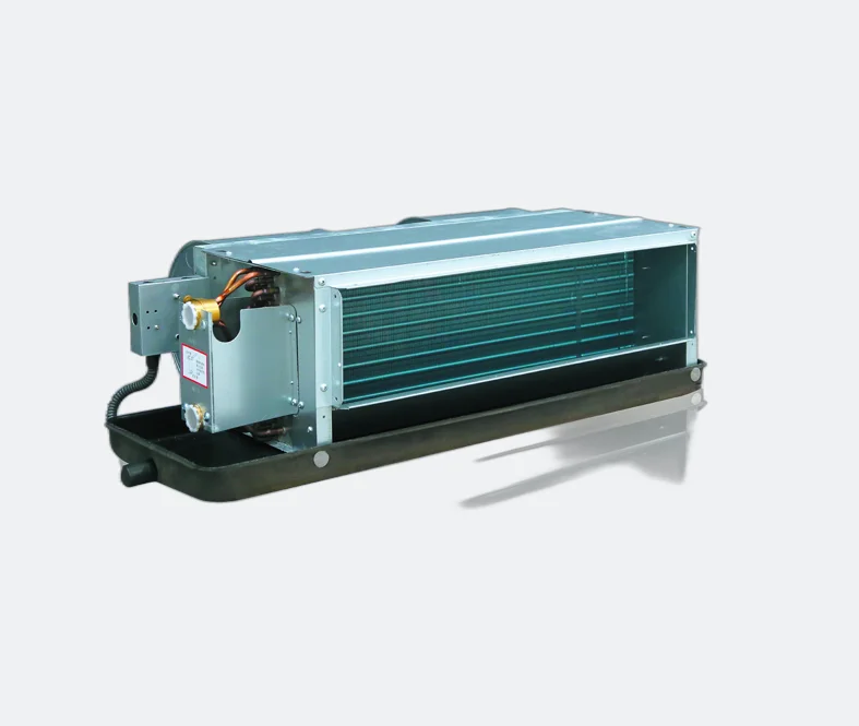 Горизонтальный декоративный скрытый охлажденный потолочный горизонтальный воздуховод водяной вентилятор гостиничный Кондиционер