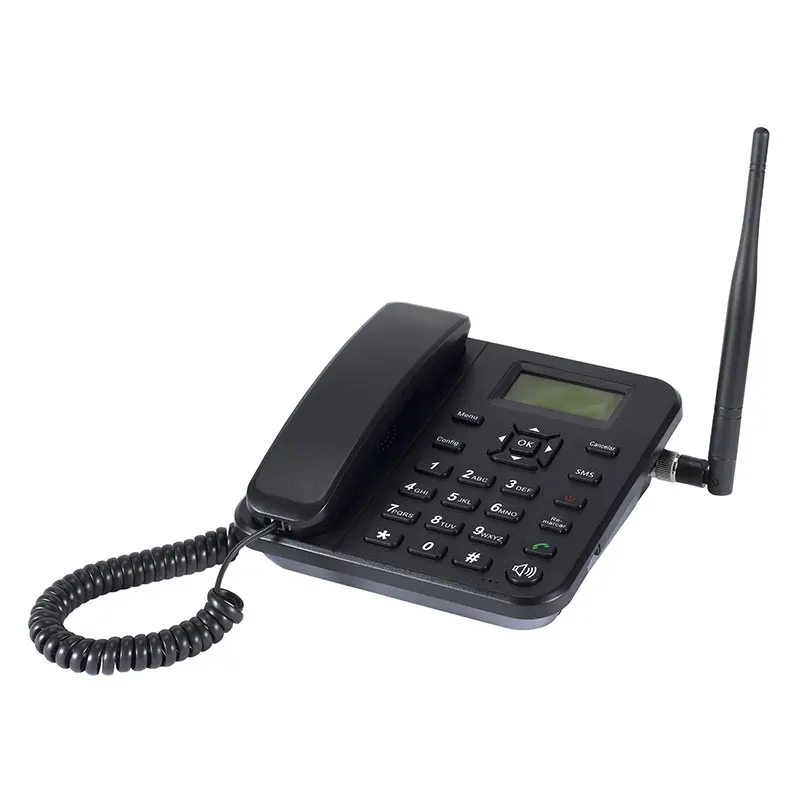  GSM фиксированный беспроводной телефон FWP с двумя SIM-картами 2G четырехдиапазонный домашний стационарный Настольный