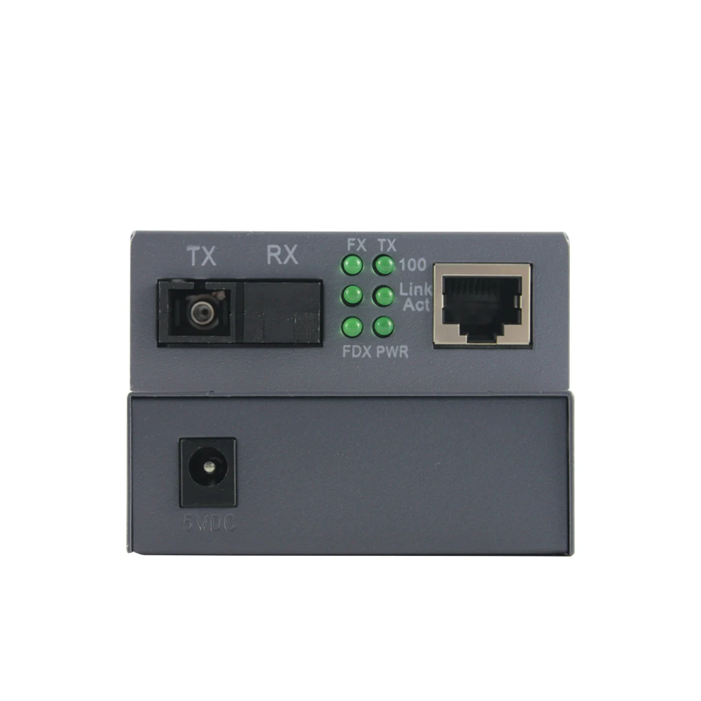  Оптовая торговля OEM FTTH HTB-3100 оптоволоконный медиа-конвертер одиночный