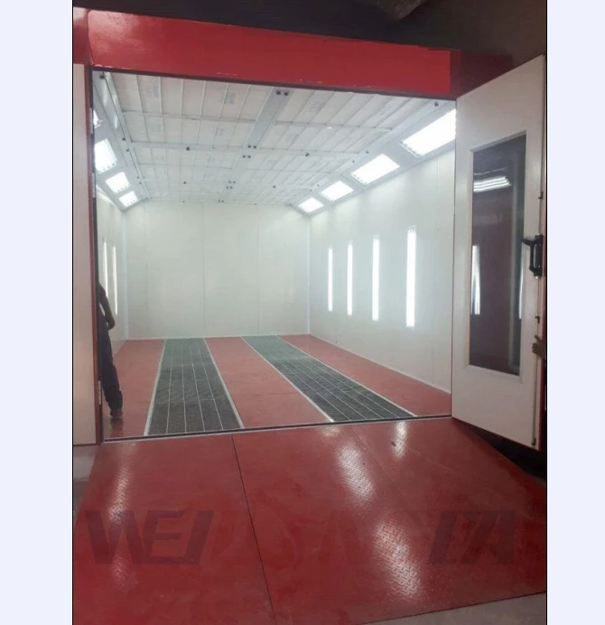 WLD9000 CE approved Car spraying booth with direct drive motor fan