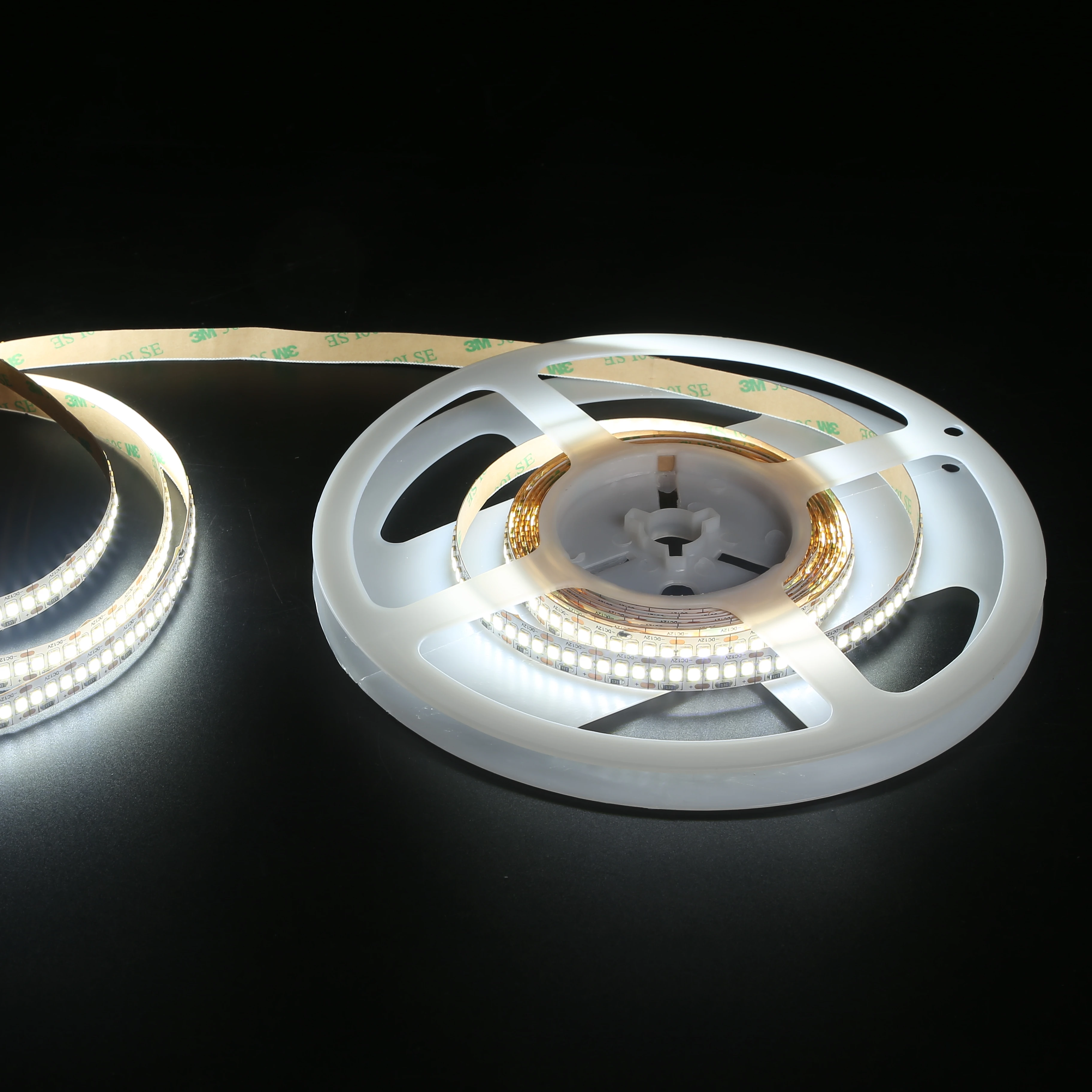 50 Meter Roll High Quality Long Life Span 240 leds/M Led Flexible Strip Linear Light 10mm Smd 2835 24V 12V Led Strip Light