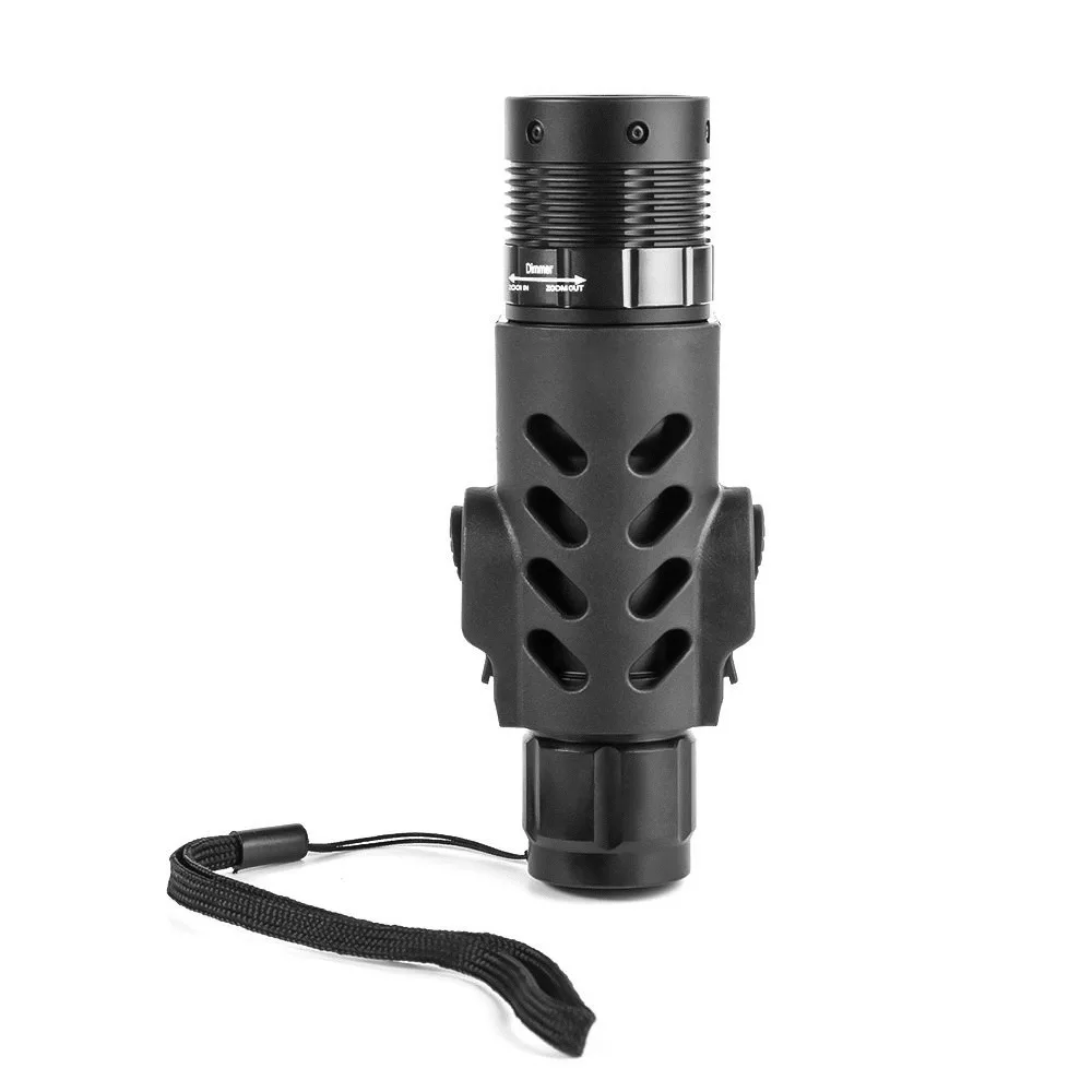 Retractable Flinging Baton Case MFT Tactical Torch Case Spray Case Strong Light Torch