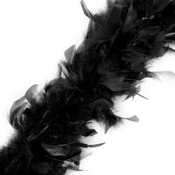 Wholesale 2 Meters 60g Chandelle Boa Turkey Feather Boa Party Boa For Christmas Kids Birthday Party Decorations