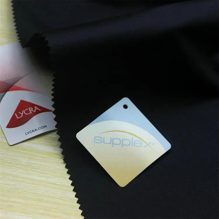 Dupont Invista Supplex Lycra Single Jersey Knit Weft Stretch Nylon 66 Supplex Lycra Dry Fit Single Jersey fabric for Sportswear