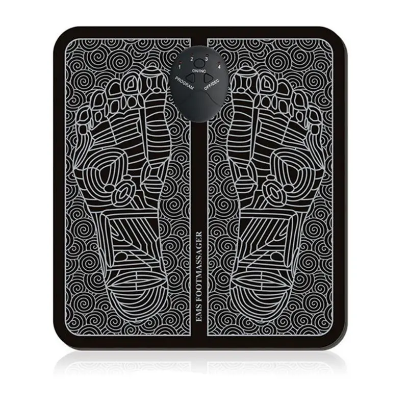 
Oem Pain Portable Blood Vibrating Circulation Pneumatic Foot Pressure Massager EMS Electric Mat Foot Circulation Massager 