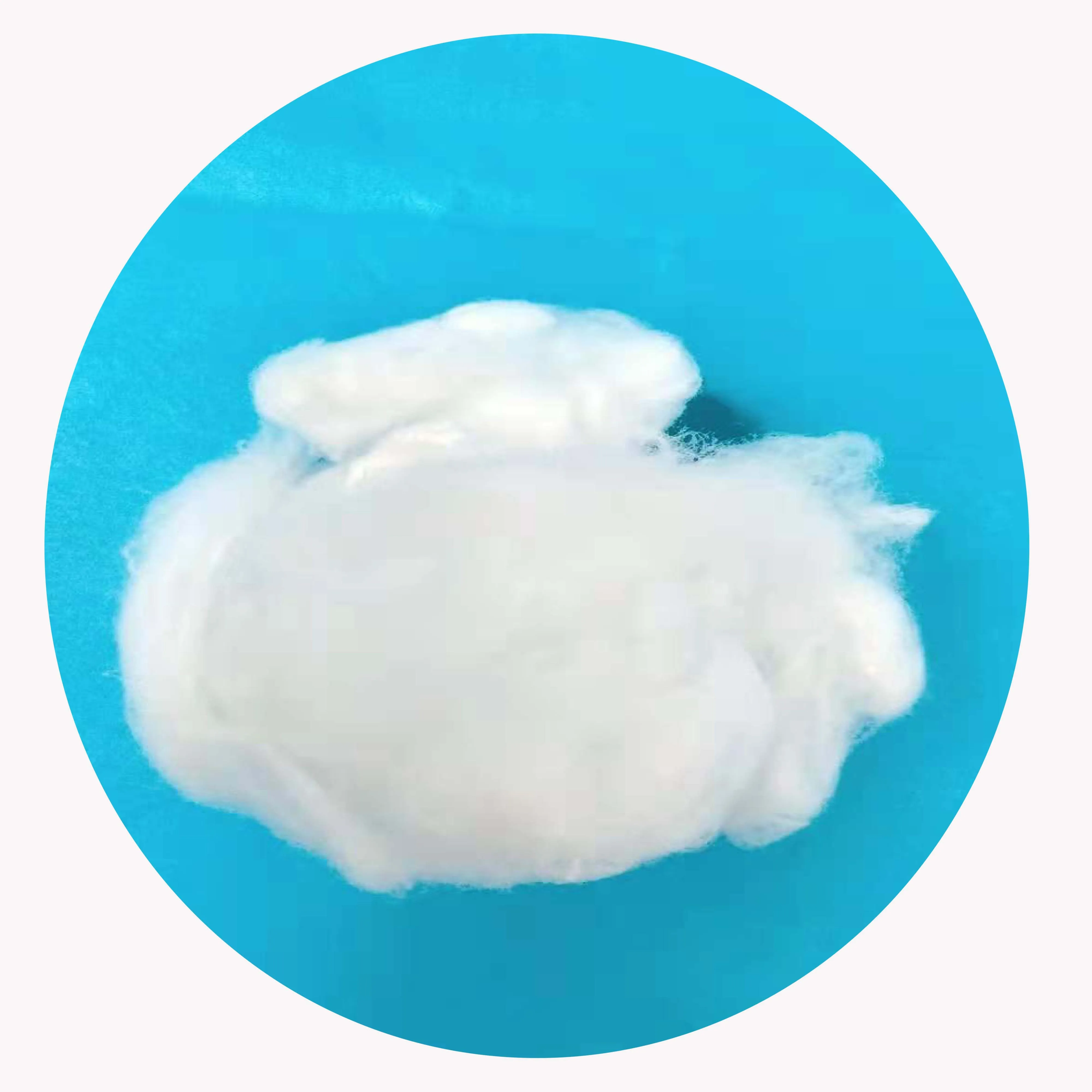 Sustainable Semi Dull Raw Nylon6 Staple fiber for