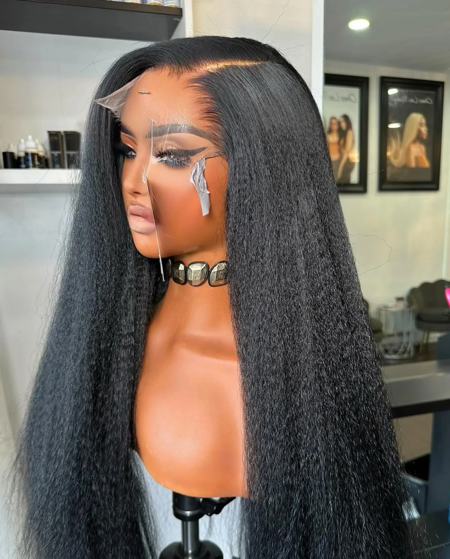 Bouncy wavy kinky straight lace frontal wigs human hair vietnamese wig highlight burgundy red curly closure wigs for black women
