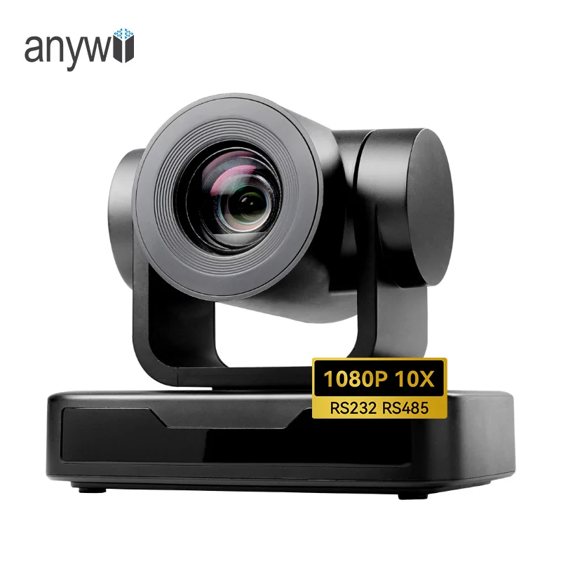 Anywii 1080P Auto Tracking Conference Camera System Gesture Control 10x Ptz Conferencing Video Cameras