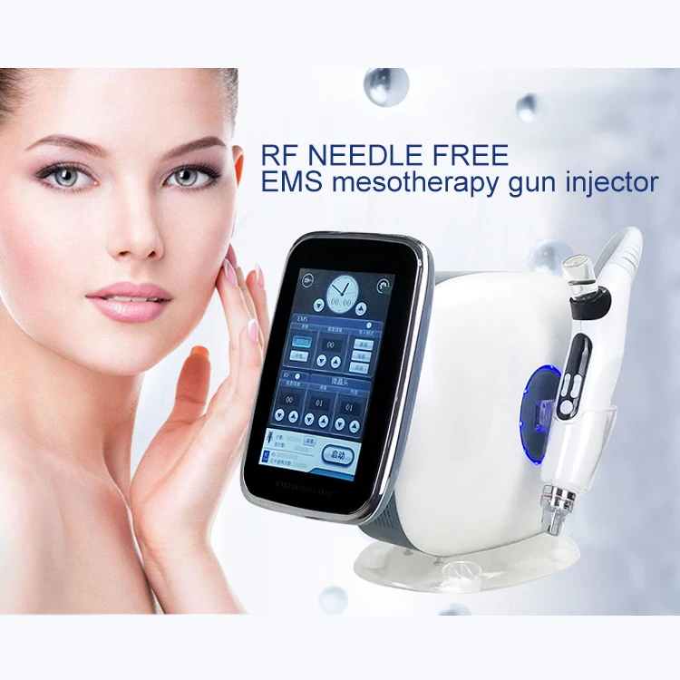 Rf Ems Pistola De Meso Terapia Needle Free Meso Injector Mesotherapy Face Gun Inject Needless