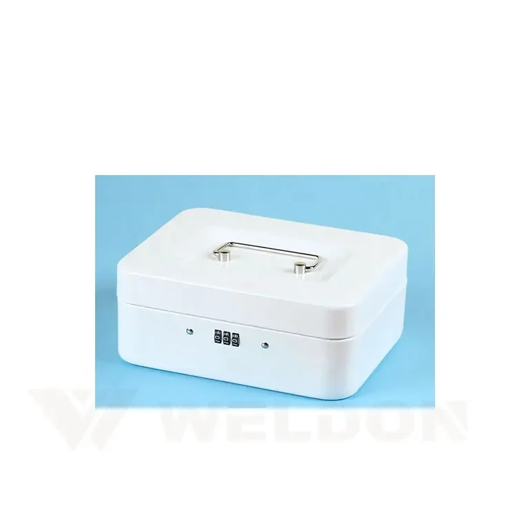 WELDON Custom Combination Lock or Key Lock Money Box Cash Savings Challenge Box