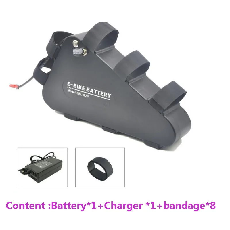 Plastic Triangle Hard Case 48v Rahmenakku Bateria Bici 13ah 15ah 20ah E-bike Battery For Bafang Bbshd Motor 48v 1000w