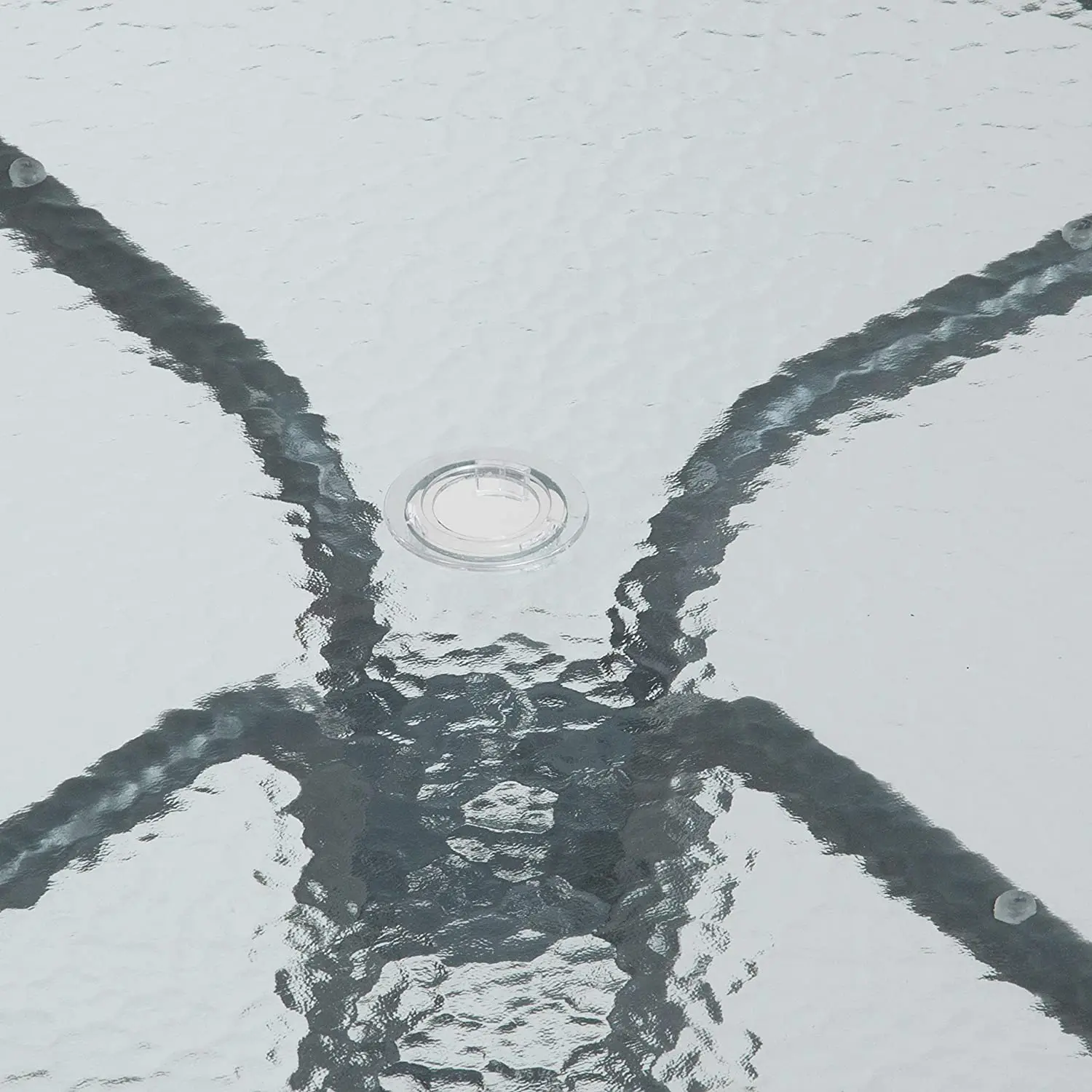 Garden Furniture Patio Garden Set with Umbrella Table and Set of 6 Folding Chairs Glass Outdoor Furniture Modern 8 Piece Black