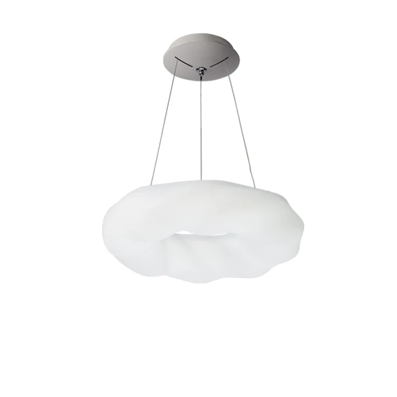 PE material led living room ceiling chandelier simple corridor aisle round creative lamp dining room bedroom chandelier