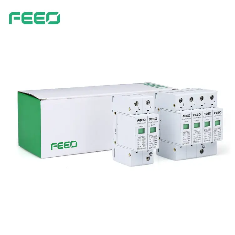  Feeo FSP-A80 переменного тока сетевой фильтр СПД высокое качество 3P 40-80ka 230V/275V 358V/420V защитой от перенапряжения из Китая по низкой