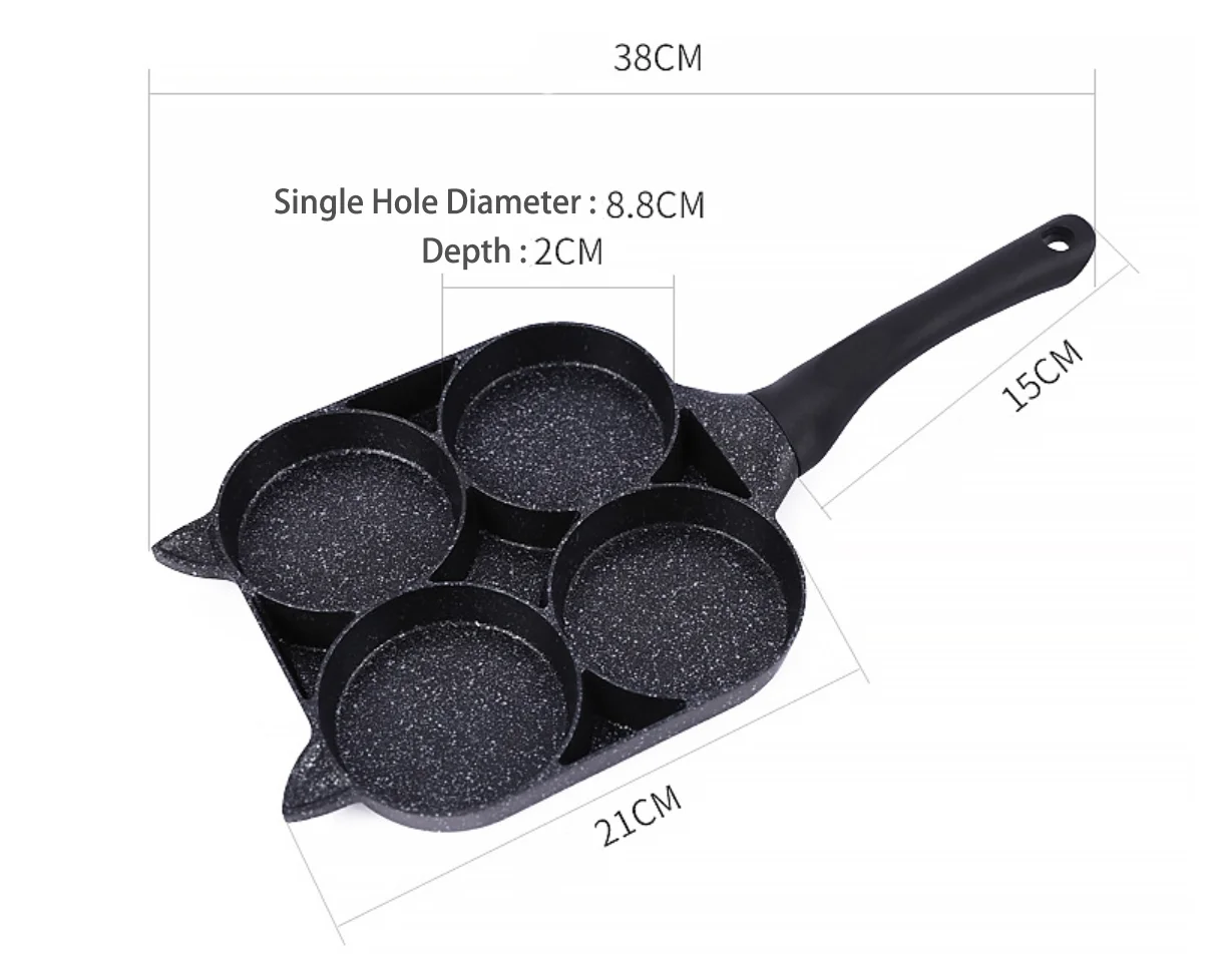 Best Selling Home Marble Coating Fry Pan Non-Stick Cooking Frying Maifan Stone Non Stick Cookware Set