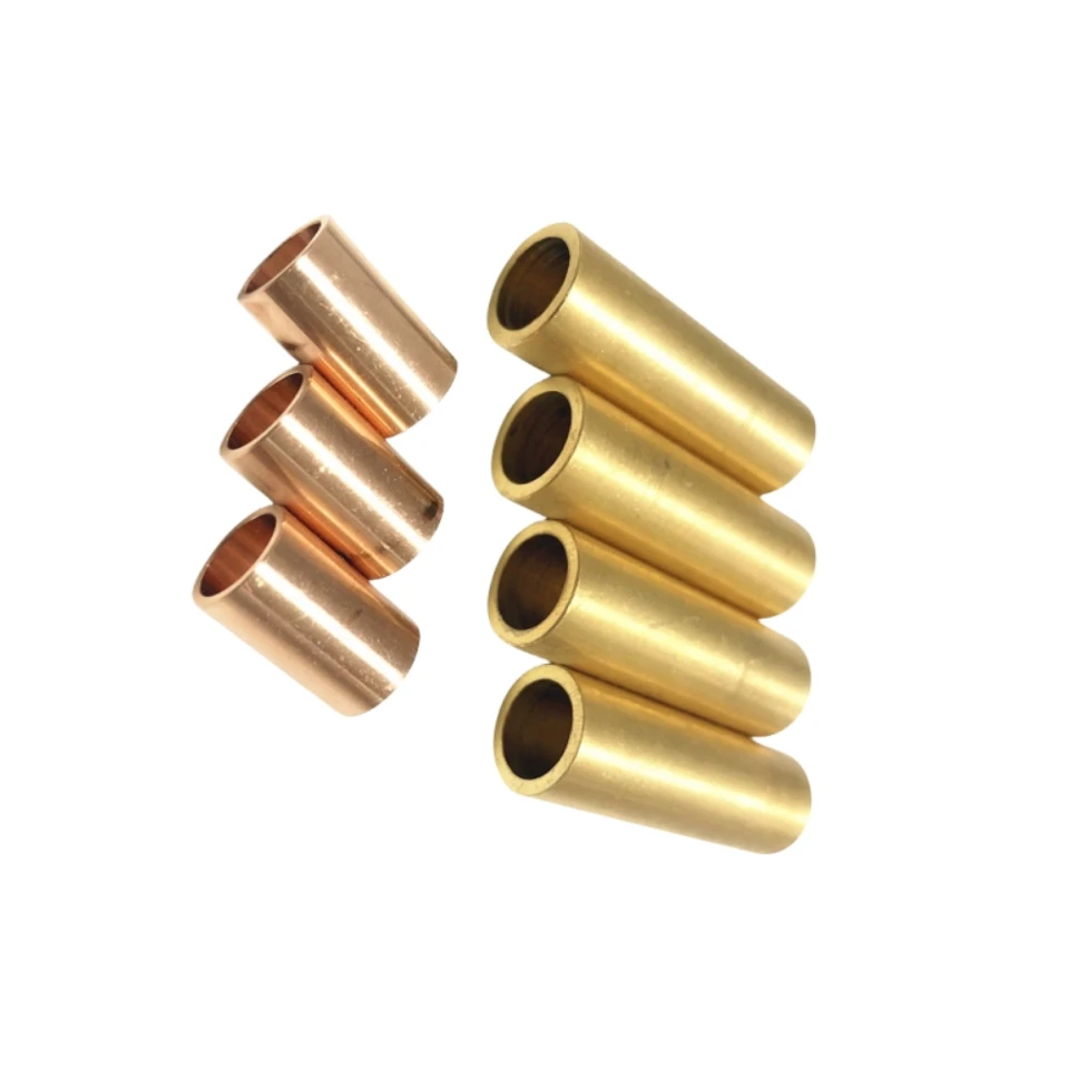 Manufacturer Customized Non-Standard Brass Bronze Bushing Sleeve CNC Machining Precision Part