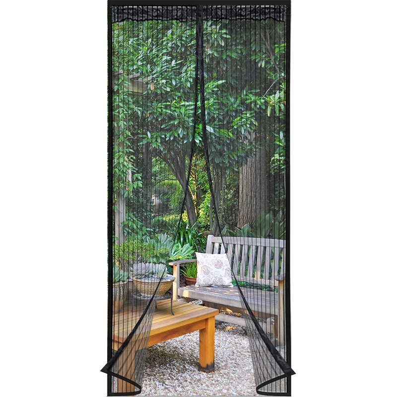 Anti-Mosquito Net Fly Insect Screen Mesh Automatic Closing Door Screen magnetic insect screen Mosquito Net Door Curtain for door