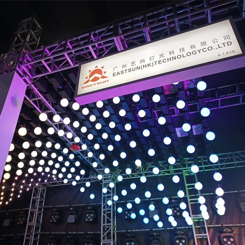 DJ club события Свадебный декор RGB высота подъема 9 м светодиодный кинетический шар астрономическая сфера свет кинетическое освещение