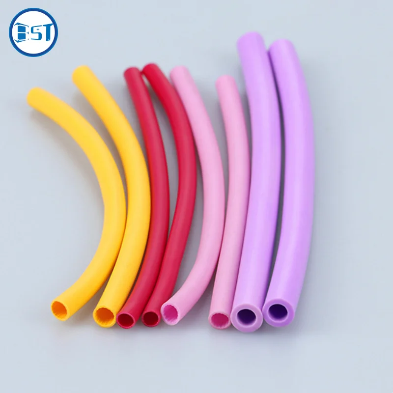 Food Grade Transparent High Temperature Resistant Elastic Circular Soft Silicone Rubber Hose Tube